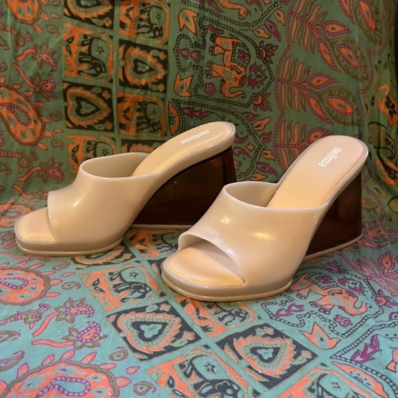 New Mellissa Jelly heels. Original price $129.99. Now $80. SizeUSA 8 - Picture 3 of 5